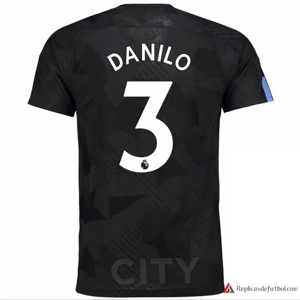 Camiseta Manchester City Tercera equipación Danilo 2017-2018
